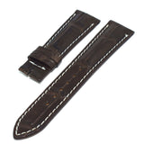 Bracelet crocodile 17/16 mm