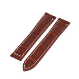 Bracelet crocodile 22/18 mm pour la boucle déployante OMEGA