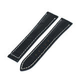 Bracelet crocodile 20/18 mm pour la boucle déployante OMEGA