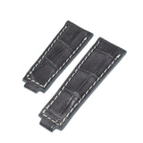 Bracelet crocodile 20/16 mm pour la boucle ROLEX