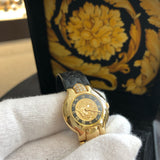 GIANNI VERSACE 18K Yellow Gold Factory Diamonds Medusa Limited Edition